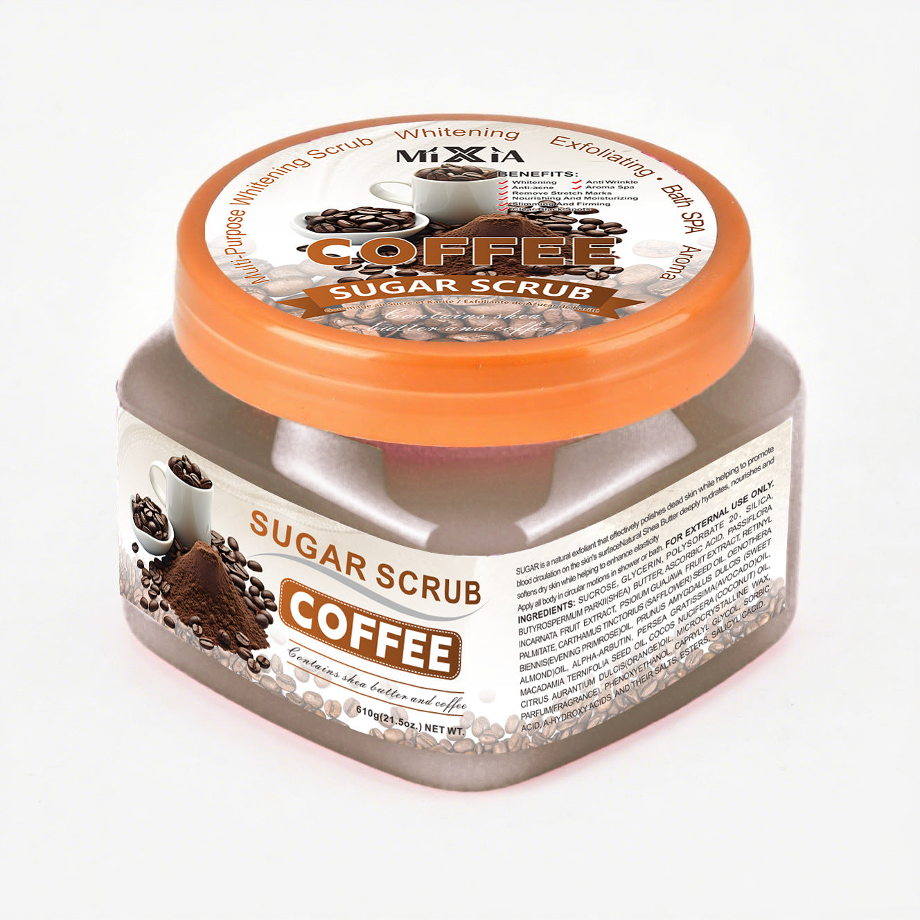Exfoliating Sugar & Salt Body Scrub