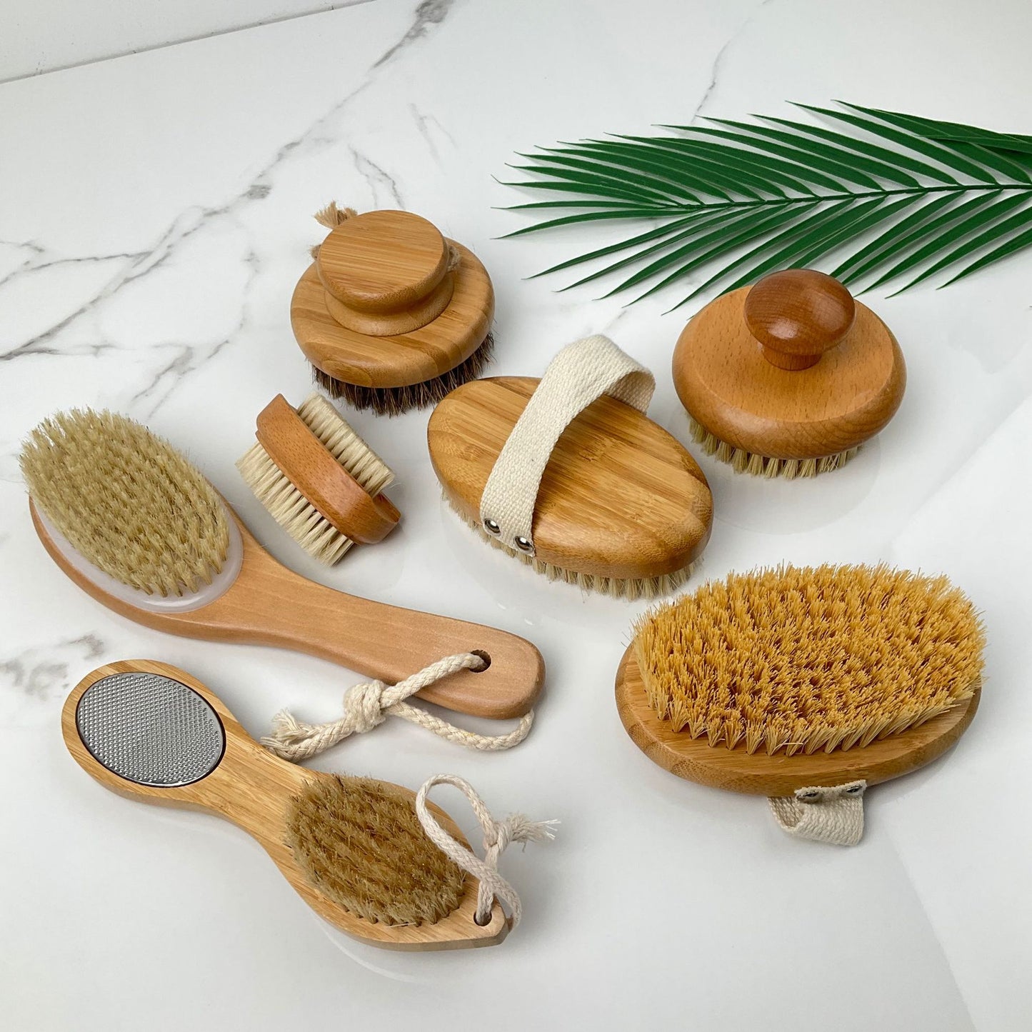 Natural Wooden Body Scrub Brush
