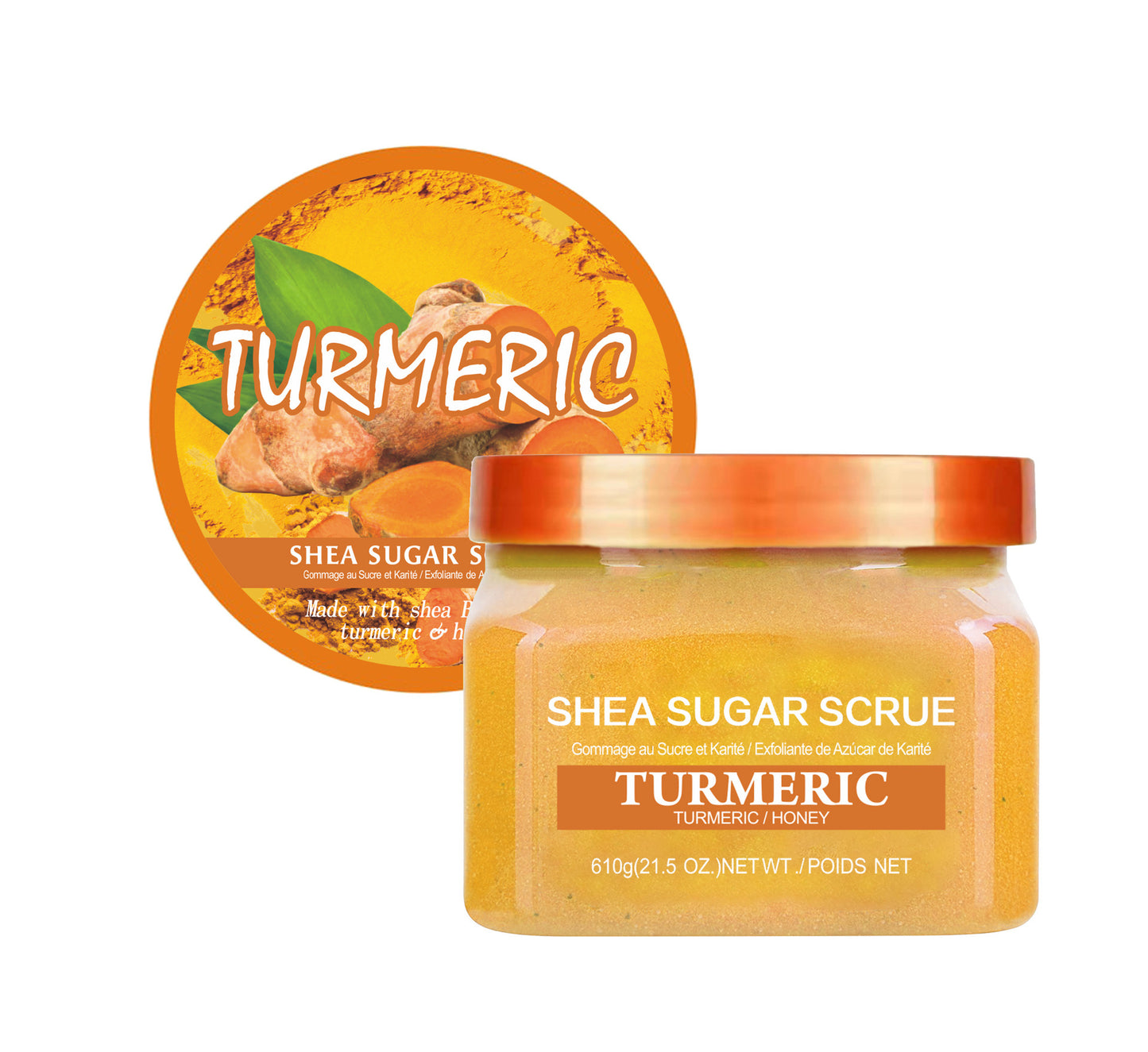 Exfoliating Sugar & Salt Body Scrub