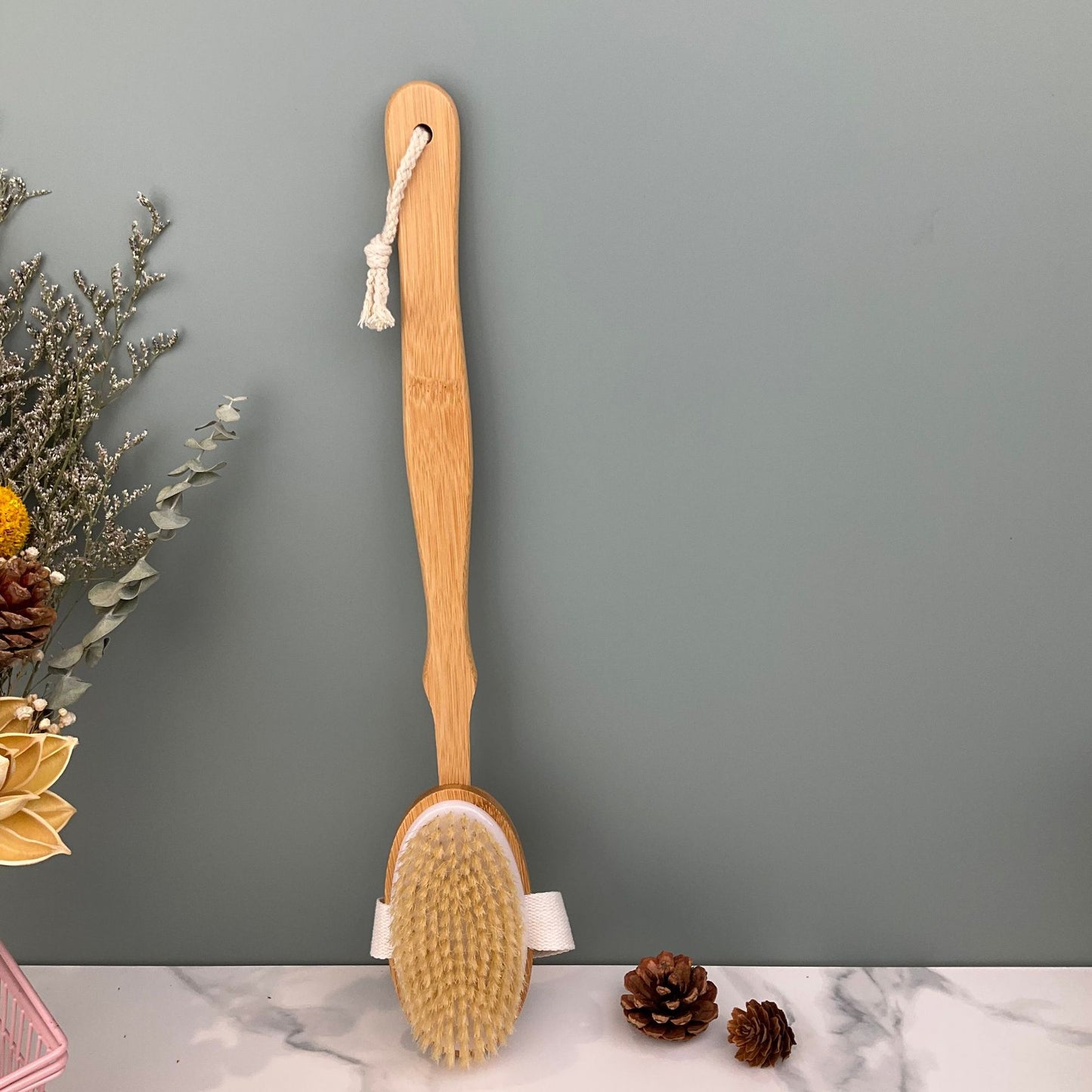 Natural Wooden Body Scrub Brush