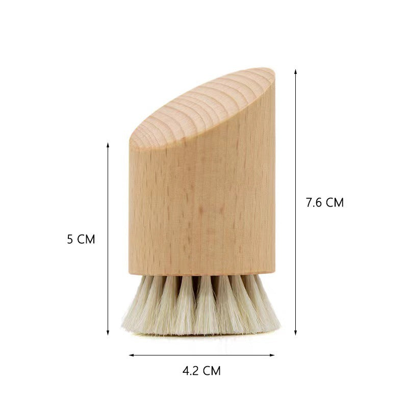 Natural Wooden Body Scrub Brush