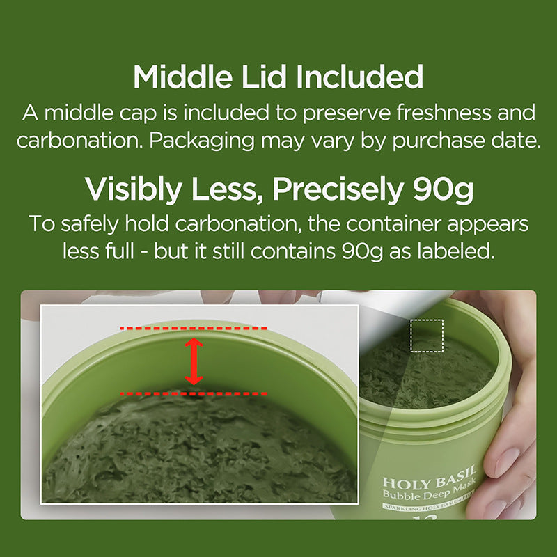 Bubble Clay Face Mask