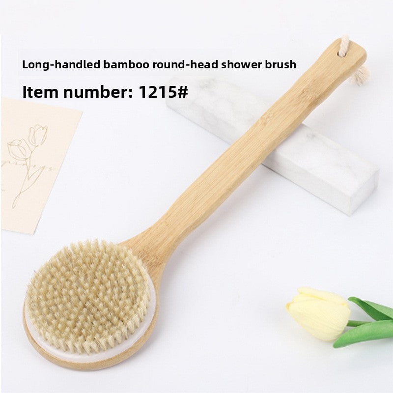 Natural Wooden Body Scrub Brush