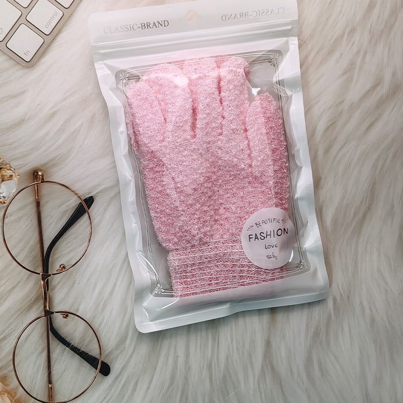 Nylon Exfoliating Bath Gloves