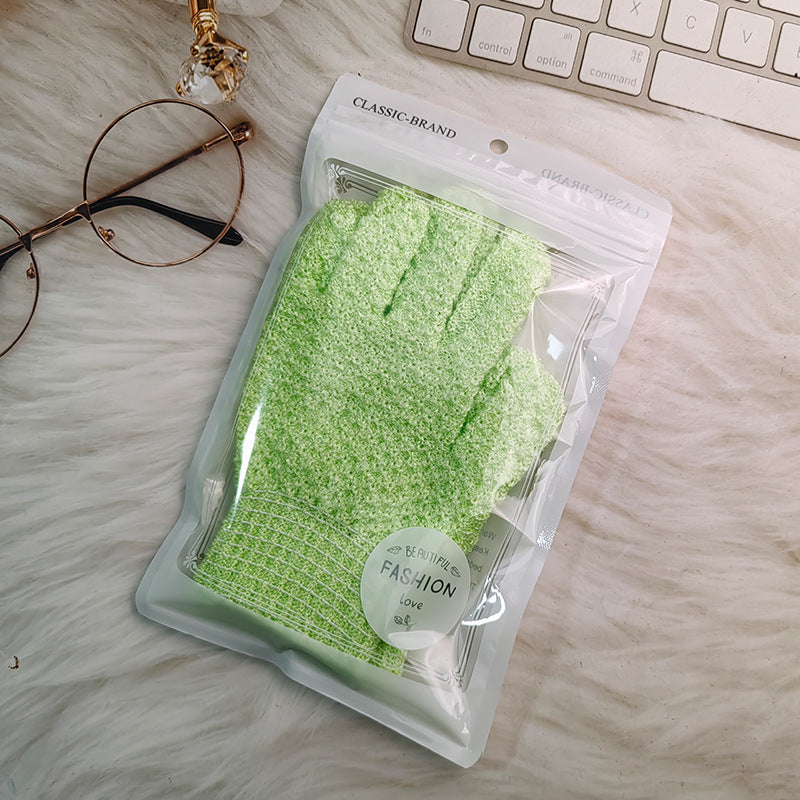 Nylon Exfoliating Bath Gloves