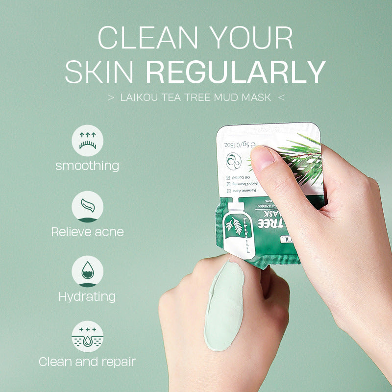 Tea Tree Clay Face Mas