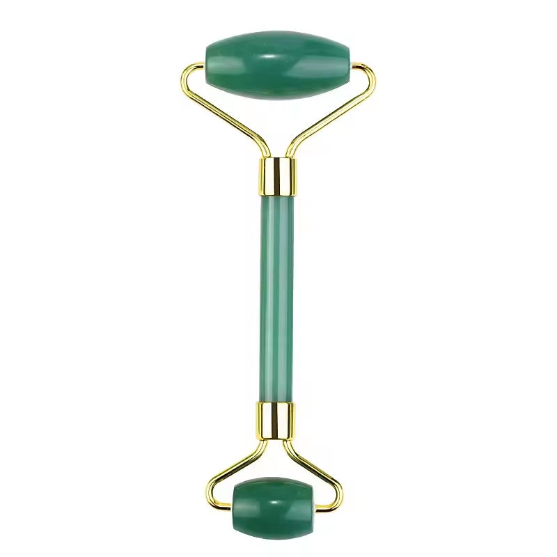 Jade Facial Roller & Gua Sha Set
