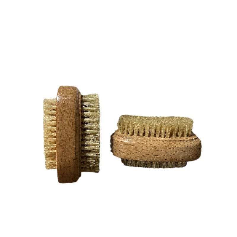 Natural Wooden Body Scrub Brush