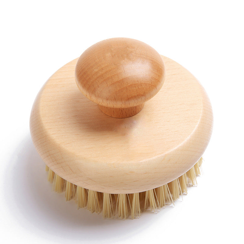 Natural Wooden Body Scrub Brush